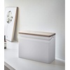 image:imageYAMAZAKI Home 3Tier First Aid Metal Box Medical Supplies Organizer White  Threetier first aid box for medical supplies Metal organizer features multicompartment storage Built for everyday useWhite