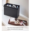 image:imageYAMAZAKI Home 3Tier First Aid Metal Box Medical Supplies Organizer White  Threetier first aid box for medical supplies Metal organizer features multicompartment storage Built for everyday useBlack