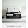 image:imageYAMAZAKI Home Desktop Printer Stand  Computer Accessory Office Organizer Steel One Size White  Desktop printer stand and computer accessory office organizer Spacesaving design with builtin wheels Easy to assembleBlack