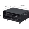 image:imageYAMAZAKI Home Desktop Printer Stand  Computer Accessory Office Organizer Steel One Size White  Desktop printer stand and computer accessory office organizer Spacesaving design with builtin wheels Easy to assembleBlack
