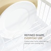 image:imageYAMAZAKI Home Dish Drying Rack  Modern White Dish Rack for Kitchen Counter with Removable Drying Tray and Cutlery Holder Steel  Wood Dish Drying Organizer  Steel  Wood   Modern dish drying rack organizer with steel and wood construction Small spacesaving design for kitchen countersWhite