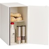 image:imageYAMAZAKI Home Modern Bread Box  Steel  Wood Countertop Bread Storage Container Large White Bread Box for Kitchen Countertop SpaceSaving Bread Keeper Easy Access Lid  Large bread box for kitchen countertops Features an easyaccess lid to keep bread fresh Perfect for modern home storageWhite
