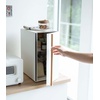 image:imageYAMAZAKI Home Modern Bread Box  Steel  Wood Countertop Bread Storage Container Large White Bread Box for Kitchen Countertop SpaceSaving Bread Keeper Easy Access Lid  Large bread box for kitchen countertops Features an easyaccess lid to keep bread fresh Perfect for modern home storageWhite