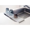 image:imageYAMAZAKI Home Plate Folding Sink Drainer Rack  Steel  Convenient folding sink drainer rack design Durable steel construction ensures stability over your basin Easy to cleanWhite