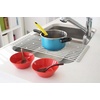 image:imageYAMAZAKI Home Plate Folding Sink Drainer Rack  Steel  Convenient folding sink drainer rack design Durable steel construction ensures stability over your basin Easy to cleanWhite