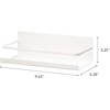 image:imageYAMAZAKI Home Plate Magnetic Spice Storage Rack Organizer for Fridge  SteelWhite