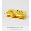 image:imageYAMAZAKI Home Plate Magnetic Spice Storage Rack Organizer for Fridge  SteelYellow