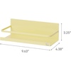 image:imageYAMAZAKI Home Plate Magnetic Spice Storage Rack Organizer for Fridge  SteelYellow