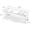 image:imageYAMAZAKI Home SelfDraining Sponge and Soap Bottle Sink Organizer White  Kitchen sink organizer metal holder keeps countertops tidy A smart fit for modern homes Adds practical everyday storageWhite