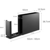 image:imageYAMAZAKI Home Sliding Drawer Seasoning Rack  Pull Out Spice Rack for Countertop Steel Kitchen Organizer with Magnetic Panels Modern Spice Storage Drawer Black Easy Access Design  Countertop steel spice rack with smooth pullout sliding drawer and magnetic panels Modern spacesaving design for kitchenBlack