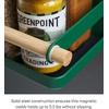 image:imageYAMAZAKI Home Strategist Magnetic Spice Storage Rack Organizer For Fridge  Steel  WoodForest Green