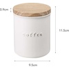 image:imageYAMAZAKI Home Tosca Ceramic Canister  Dry Food Kitchen Storage Container Organizer  Sugar  1525 Oz 450 MlCoffee