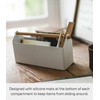 image:imageYAMAZAKI Home Tosca Desk Organizer  Stationary Holder For Office amp School Supplies  Caddy  Steel  WoodModern