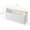 image:imageYAMAZAKI Home Tosca Desk Organizer  Stationary Holder For Office amp School Supplies  Caddy  Steel  WoodModern