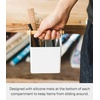 image:imageYAMAZAKI Home Tosca Desk Organizer  Stationary Holder For Office amp School Supplies  Pens  Steel  Wood  Stationary holder for office amp school supplies Durable steel and wood construction Compact spacesaving desk organizerOne Size