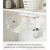 image:imageYAMAZAKI Home Tosca UnderShelf Hanger Holder  Laundry Hanging Storage Rack Organizer  Steel  WoodOne Size