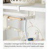 image:imageYAMAZAKI Home Tosca UnderShelf Hanger Holder  Laundry Hanging Storage Rack Organizer  Steel  WoodOne Size