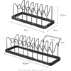 image:imageYAMAZAKI Home Tower Adjustable Lid amp Pan Organizer  Kitchen Drawer Storage Shelf Rack  Adjustable kitchen drawer storage shelf rack organizes pot lids and pans Built for daily use Keeps essentials organizedBlack