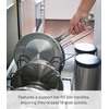 image:imageYAMAZAKI Home Tower Adjustable Lid amp Pan Organizer  Kitchen Drawer Storage Shelf Rack  Adjustable kitchen drawer storage shelf rack organizes pot lids and pans Built for daily use Keeps essentials organizedBlack