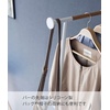 image:imageYAMAZAKI Home Tower Clothes Ironer Steamer Hanger Drying Rack Wall Leaning Stand for Clothing Bags Or Hats 64  Steel  Wood