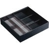 image:imageYAMAZAKI Home Tower Cutlery Drawer Organizer  Kitchen Silverware Utensil Storage Tray  Expandable I  Abs PlasticBlack