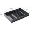 image:imageYAMAZAKI Home Tower Cutlery Drawer Organizer  Kitchen Silverware Utensil Storage Tray  Expandable I  Abs PlasticBlack