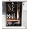 image:imageYAMAZAKI Home Tower Cutlery Drawer Organizer  Kitchen Silverware Utensil Storage Tray  Expandable I  Abs PlasticBlack