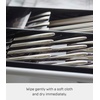 image:imageYAMAZAKI Home Tower Cutlery Drawer Organizer  Kitchen Silverware Utensil Storage Tray  Expandable I  Abs PlasticBlack