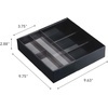 image:imageYAMAZAKI Home Tower Cutlery Drawer Organizer  Kitchen Silverware Utensil Storage Tray  Expandable I  Abs PlasticBlack
