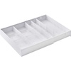 image:imageYAMAZAKI Home Tower Cutlery Drawer Organizer  Kitchen Silverware Utensil Storage Tray  Expandable I  Abs PlasticWhite