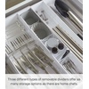 image:imageYAMAZAKI Home Tower Cutlery Drawer Organizer  Kitchen Silverware Utensil Storage Tray  Expandable I  Abs PlasticWhite
