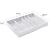 image:imageYAMAZAKI Home Tower Cutlery Drawer Organizer  Kitchen Silverware Utensil Storage Tray  Expandable I  Abs PlasticWhite