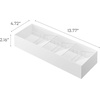 image:imageYAMAZAKI Home Tower Cutlery Drawer Organizer  Kitchen Silverware Utensil Storage Tray  Expandable I  Abs PlasticWhite