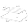 image:imageYAMAZAKI Home Tower Dish Riser  Shelf Organizer amp Storage For Kitchen Cabinets  Steel White