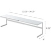 image:imageYAMAZAKI Home Tower Expandable Support Rack  Kitchen Storage Shelf Organizer  Large  SteelWhite