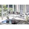 image:imageYAMAZAKI Home Tower Expandable Support Rack  Kitchen Storage Shelf Organizer  Large  SteelWhite