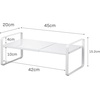 image:imageYAMAZAKI Home Tower Expandable Support Rack  Kitchen Storage Shelf Organizer  Small  Steel  Expandable support rack designed to maximize kitchen storage Ideal for organizing cabinets and pantries Easy to assembleWhite