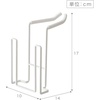 image:imageYAMAZAKI Home Tower FaucetHanging Sponge Caddy Kitchen Sink Dish Soap Bottle Brush Scrubber Organizer Holder Metal with Silicone Protection  SteelWht