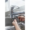 image:imageYAMAZAKI Home Tower FaucetHanging Sponge Holder  Kitchen Organizer Sink Rack Basket  Double  SteelBlack