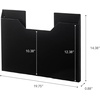 image:imageYAMAZAKI Home Tower Magnetic Placemat Organizer Rack Pocket Wall File For Fridge  Steel  Slim magnetic placemat organizer rack and pocket wall file for fridge Built for everyday use Keeps essentials organizedBlack