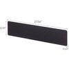 image:imageYAMAZAKI Home Tower Magnetic Wall Panel Small Metal Sheet with Hooks and Shelf Storage Organizer for Kitchen Or Entryway  SteelBlack