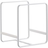 image:imageYAMAZAKI Home Tower Plate RackDish StandDish StoragePlate Holder  Large  Steel  Sturdy steel plate rack dish stand dish storage and plate holder Ideal for compact cabinets or countertops Saves spaceWhite
