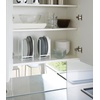 image:imageYAMAZAKI Home Tower Plate RackDish StandDish StoragePlate Holder  Large  Steel  Sturdy steel plate rack dish stand dish storage and plate holder Ideal for compact cabinets or countertops Saves spaceWhite