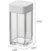 image:imageYAMAZAKI Home Tower Spice Shaker Jar Seasoning Container Bottle  Plastic White
