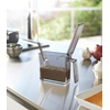 image:imageYAMAZAKI Home Tower Spice Storage Container  Large  Abs Plastic  275 Cups 650 Milliliters  Clear ABS plastic spice storage container with easyopen lid Generous 275cup capacity includes measuring spoon and labelsBlack