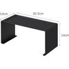 image:imageYAMAZAKI Home Tower Stackable Kitchen Rack  Storage Organizer Counter Shelf  Small  Steel  Stack Up To Two  Small steel kitchen storage rack Shelf Risers Stack up to 2 Built for daily use Helps keep everyday spaces organizedBlack