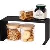 image:imageYAMAZAKI Home Tower Stackable Kitchen Rack  Storage Organizer Counter Shelf  Small  Steel  Stack Up To Two  Small steel kitchen storage rack Shelf Risers Stack up to 2 Built for daily use Helps keep everyday spaces organizedBlack
