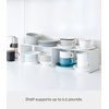 image:imageYAMAZAKI Home Tower Stackable Kitchen Rack  Storage Organizer Counter Shelf  Small  Steel  Stack Up To Two  Small steel kitchen storage rack Shelf Risers Stack up to 2 Built for daily use Helps keep everyday spaces organizedWhite