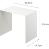 image:imageYAMAZAKI Home Tower Steel Under Cabinet Storage Organizer for Dishes Pots Or Pans  Set of 2  Kitchen Pantry  Steel   Durable steel undercabinet organizers Set of 2 risers ideal for organizing dishes pots or pans in your kitchen pantryWhite