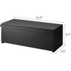 image:imageYAMAZAKI Home Tower Wide Bread Box Keeper Holder Container Metal Bread Holder Saver Large Counter Storage  SteelBlack